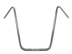 Handlebar universal Apehanger 50cm chrome wide model