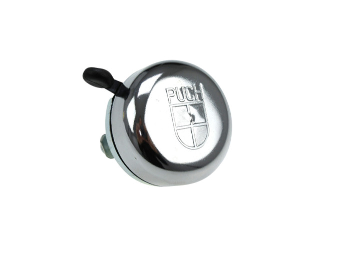 Glocke mit Puch Logo Prägung 55mm verchomt 