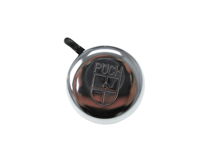 Glocke mit Puch Logo Prägung 55mm verchomt 