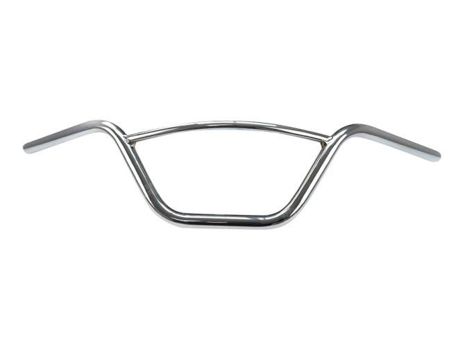 Handlebar universal Cuppini 680x150mm chrome replica  main