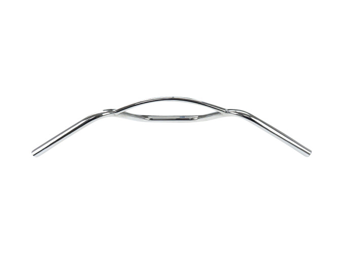 Handlebar universal Cuppini 680x150mm chrome replica  product