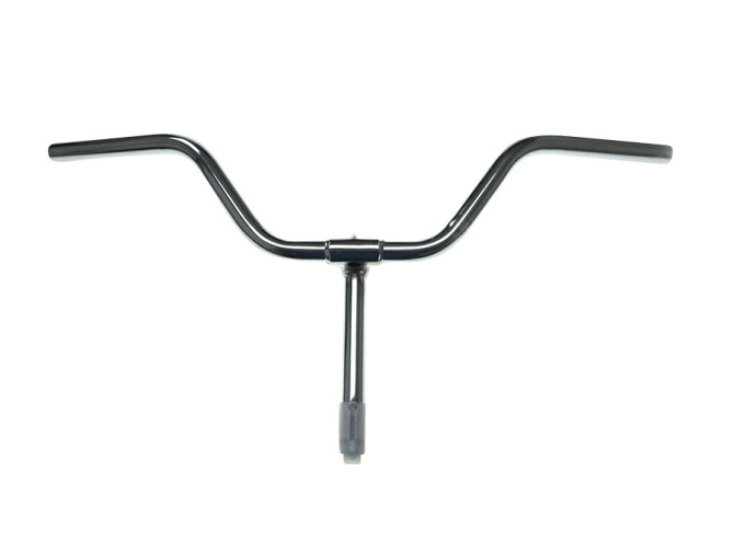 Handlebar Puch MV / VS / MS with stem tour model chrome main