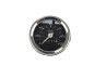 Teller kilometer 60mm 120 km/h zwart met chroom ring universeel met licht aansluiting thumb extra