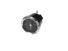 Puch Steering / Parts Speedometer universal 60mm black with chrome ring 120 km/h Speedometer KM 60mm 120 km/h black chrome universal light