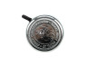 Bell "St. Christophorus" embossed 60 mm chrome plated Bell "St. Christophorus" embossed 60 mm chrome plated