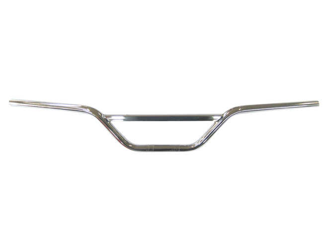 Handlebar universal Motocross chrome main