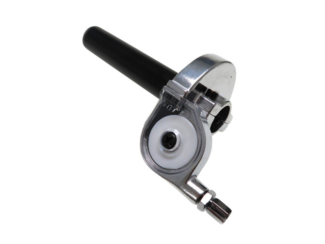 Handle set right quick action throttle alu black silver product