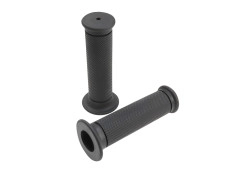 Handvatset Tour ribbel zwart 24mm / 22mm