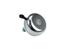 Bell clover embossed 55 mm chrome plated