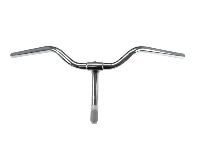 Handlebar Puch MV / VS / MS with stem sport model chrome main