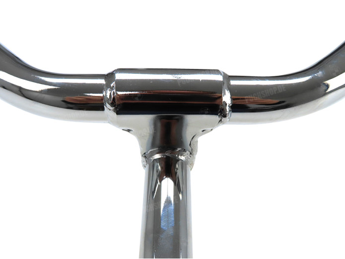 Handlebar Puch MV / VS / MS with stem sport model chrome