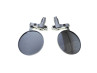 Spiegelset bar-end insteekversie rond aluminium / zilver thumb extra