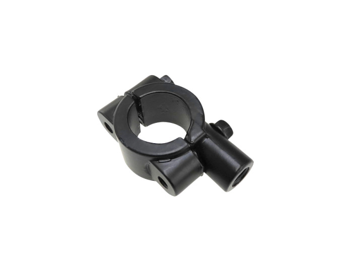 Spiegel adapter klem voor 22mm stuur M8 rechtse draad zwart