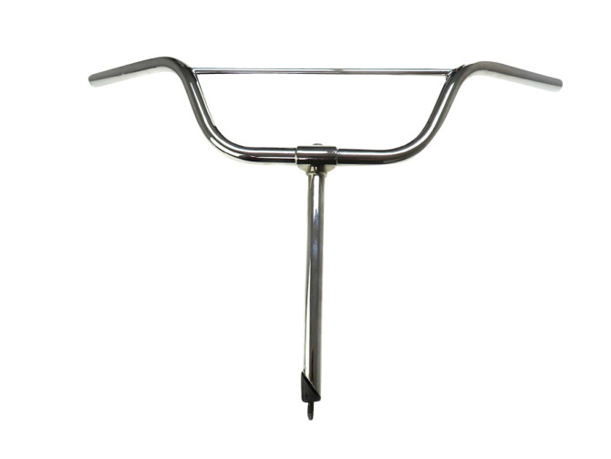 Handlebar Puch MV / VS / MS with stem and one bar 29cm chrome  product