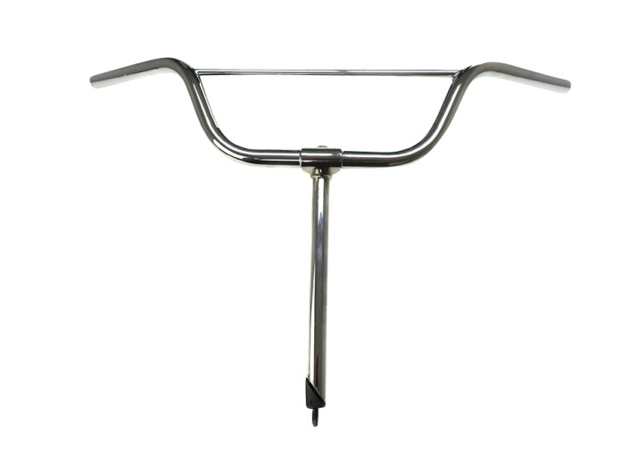 Handlebar Puch MV / VS / MS with stem one bar 29cm chrome