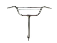 Handlebar Puch MV / VS / MS with stem and double bar 29cm chrome 