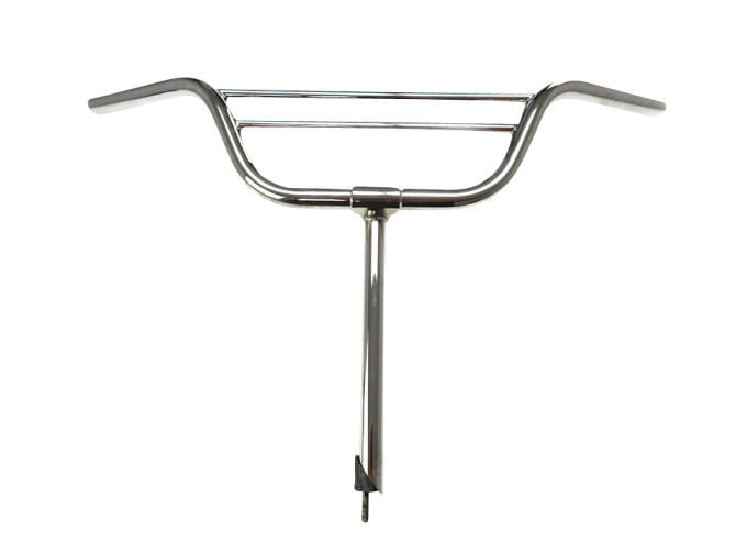 Handlebar Puch MV / VS / MS with stem and double bar 29cm chrome  main