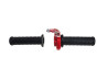 Right quick throttle Lusito M84 black / red with transparent