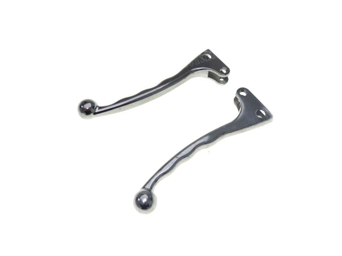 Handle brake lever Lusito / Magura ribbed aluminium set main