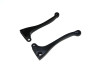 Puch Steering / Parts Brake lever kit Magura black with smooth surface Handle brake lever Lusito / Magura smooth black set