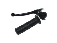 Handle set left model Lusito model replica black (brake light)