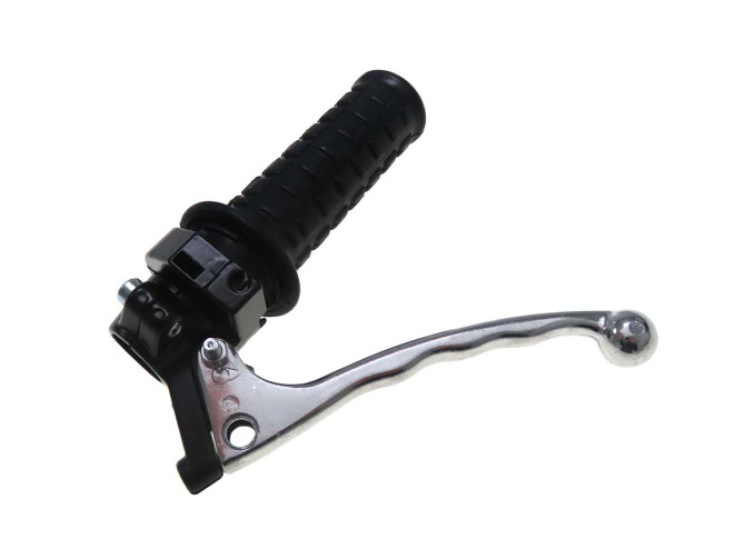 Handle set right throttle lever complete as original product