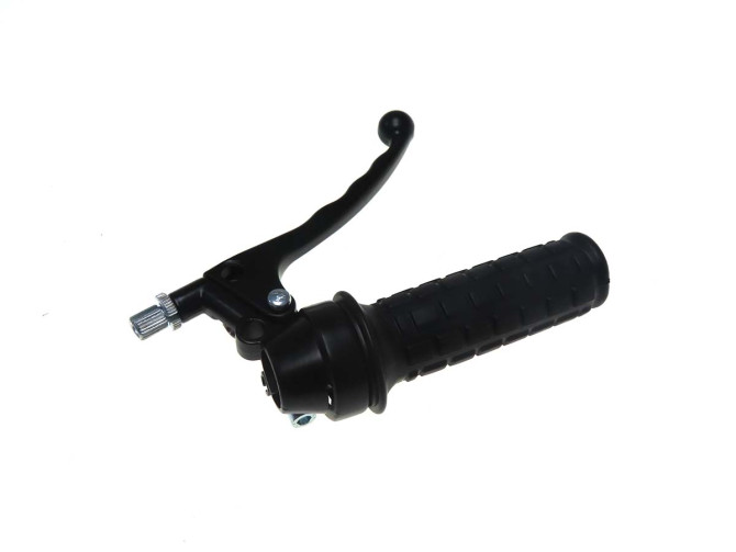 Handle set throttle lever Lusito replica black brake light product