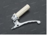 Handle set right throttle lever Lusito rep white brake light