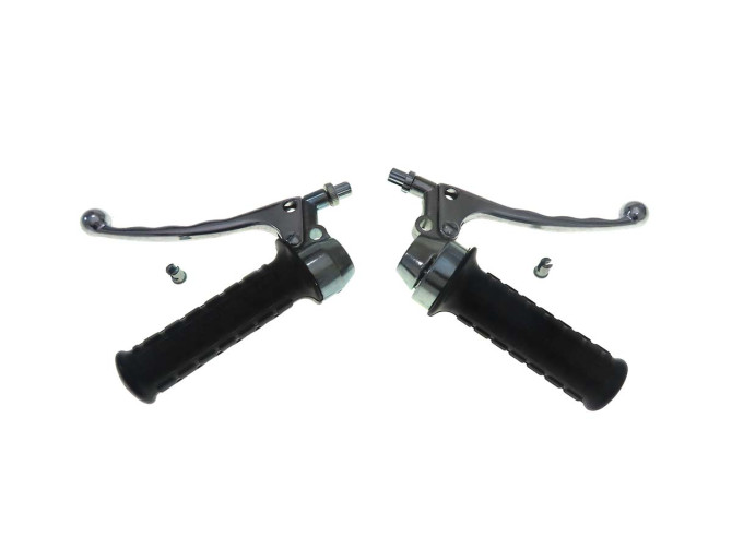 Handle set left / right Lusito original galvanzed A-quality set (brake light) product