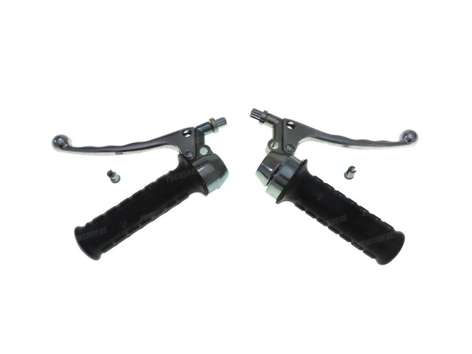 Handle set left / right Lusito original galvanzed A-quality set (brake light) main