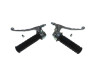 Handle set left / right Lusito original galvanzed A-quality set (brake light) thumb extra