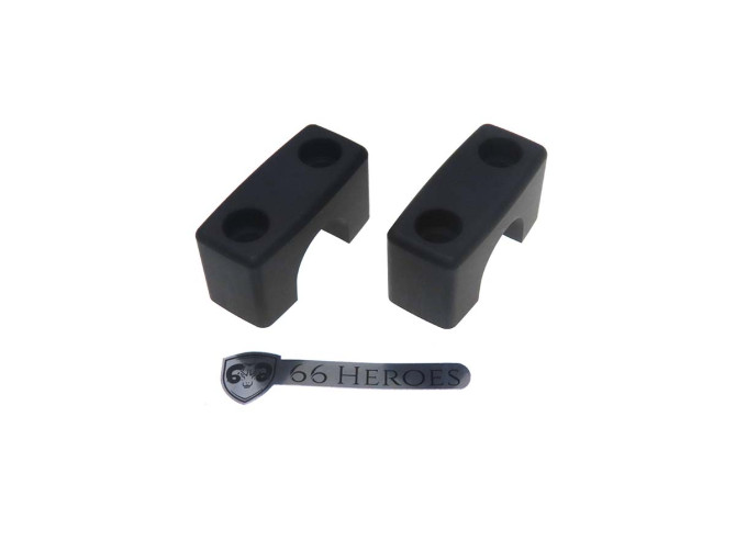 Stuurklem Puch Maxi M7 zwart geanodiseerd 66Heroes product