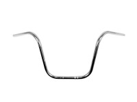 Handlebar universal Apehanger 30cm chrome wide model