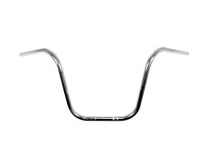 Handlebar universal Apehanger 30cm chrome wide model