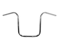 Handlebar universal Apehanger 30cm chrome narrow model