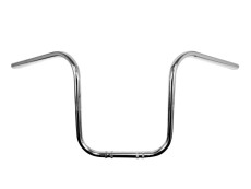 Handlebar universal Apehanger 30cm chrome narrow model