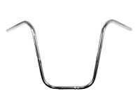 Handlebar universal Apehanger 38cm chrome wide model