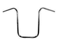 Handlebar universal Apehanger 38cm chrome narrow model