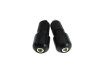 Handlebar weights vibration damper kit round black small