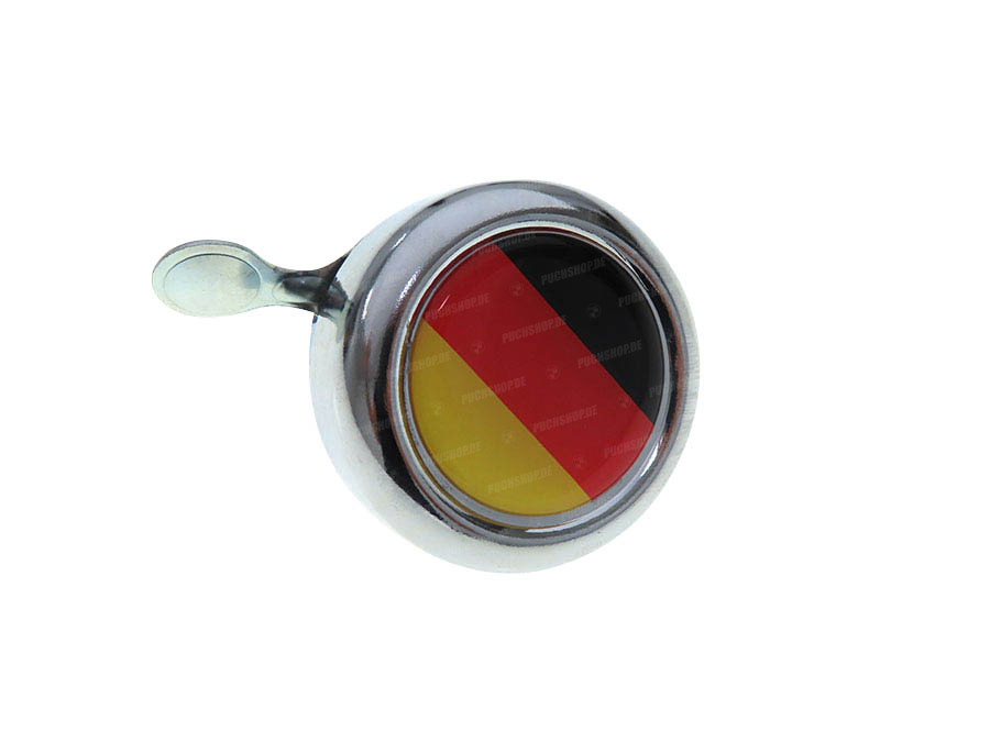 Bell chrome with country flag Germany (dome sticker) product