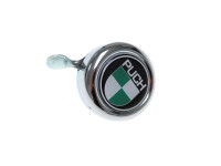 Bell chrome with Puch logo in color (dome sticker)