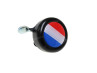 Bell with flag Holland dome 3D sticker Widek black
