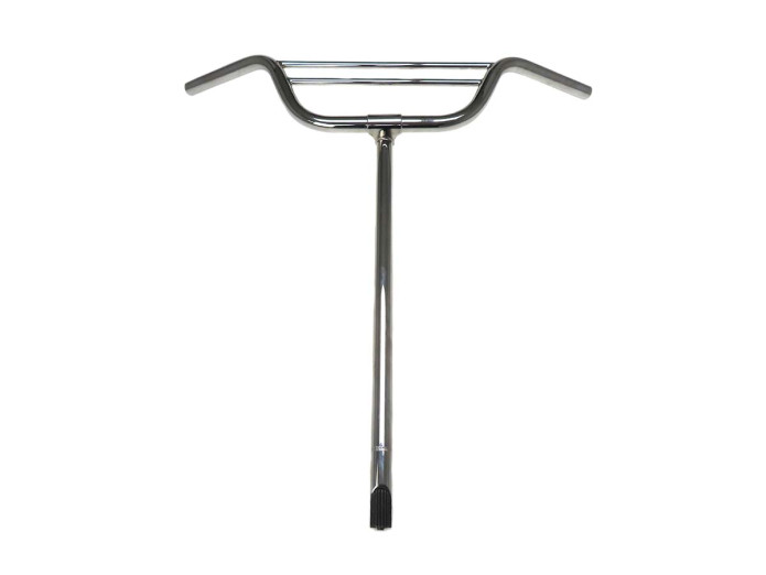 Handlebar Puch MV / VS / MS stem and double bar 45cm chrome