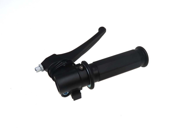 Handle set left right modern choke decompression stop button