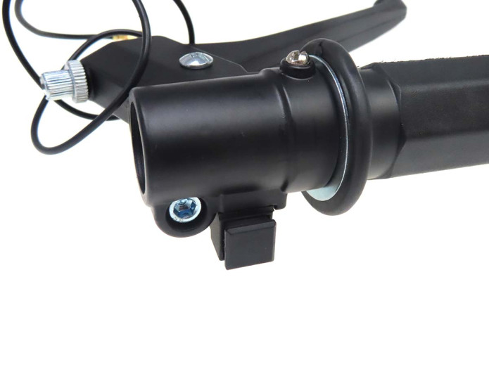 Handle set left right modern choke decompression stop button