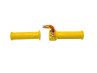 Griffsatz Rechts Schnellgasgriff Lusito M88 Gelb mit Orange thumb extra