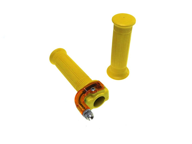 Handle set right quick action throttle Lusito M88 yellow with orange product