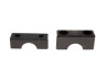 Handlebar clamp set Puch Z-One / Manet Korado black thumb extra
