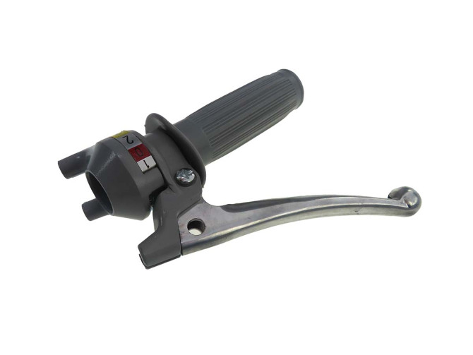 Handle set left shift lever 3-Speed Magura grey (alu lever) product