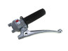Handle set left shift lever 2-Speed Magura grey / black (steel lever) thumb extra